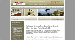 Desktop Screenshot of jaimesconstructionpalmbeach.com